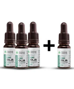4 for 3 – CBD Olie 5%