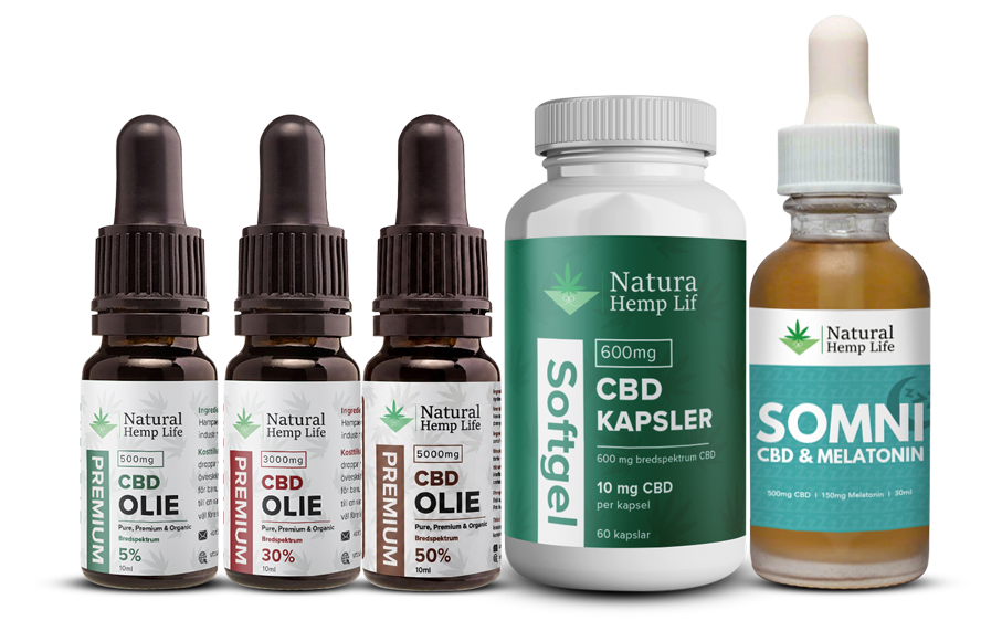 CBD olie fra Natural Hemp Life Danmark