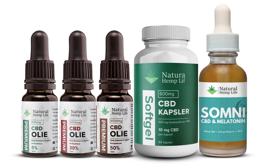 CBD olie fra Natural Hemp Life Danmark