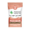 Peach Bellini Premium CBD Buds – pose med 2.0g håndtrimmede CBD-hampeblomster fra Natural Hemp Life
