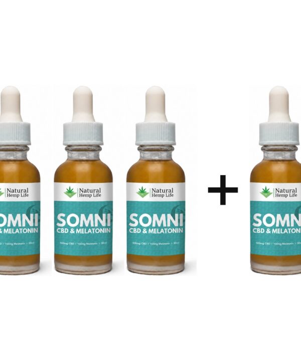 4 for 3: Somni Dråber (CBD + Melatonin)